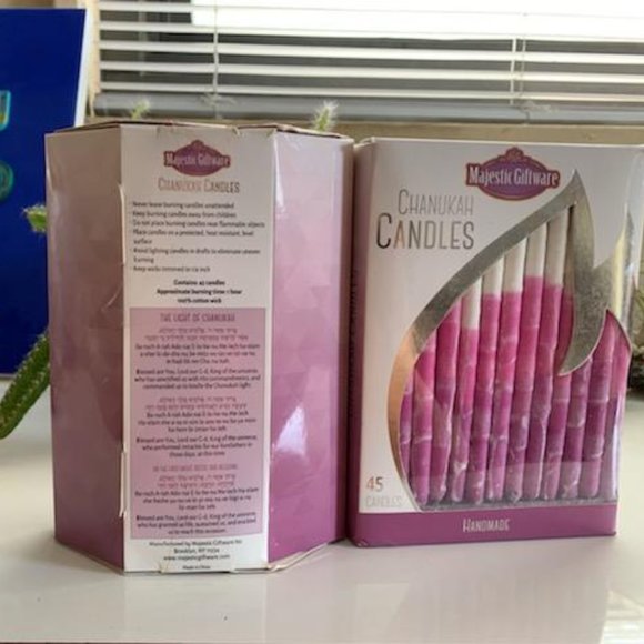 Chanukah Candles Handmade - Picture 3 of 3